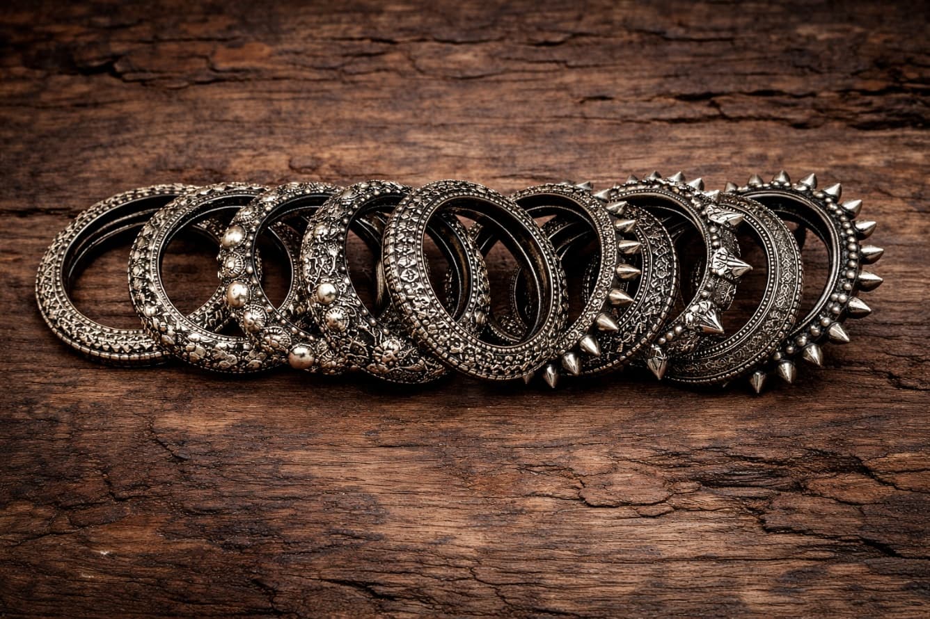 OXIDISED JEWELLERY — WHERE SHADOW BECOMES ART